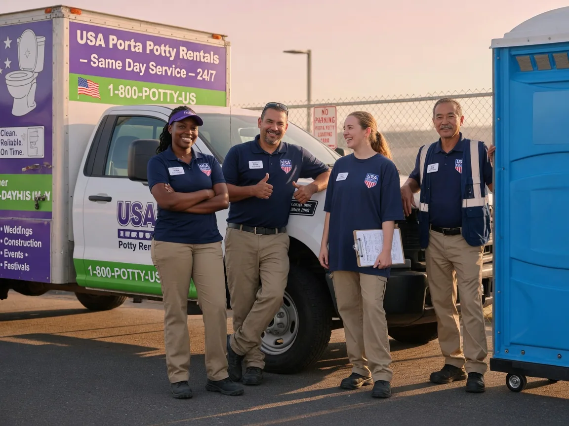 Porta Potty Rental company in North Lima, OH